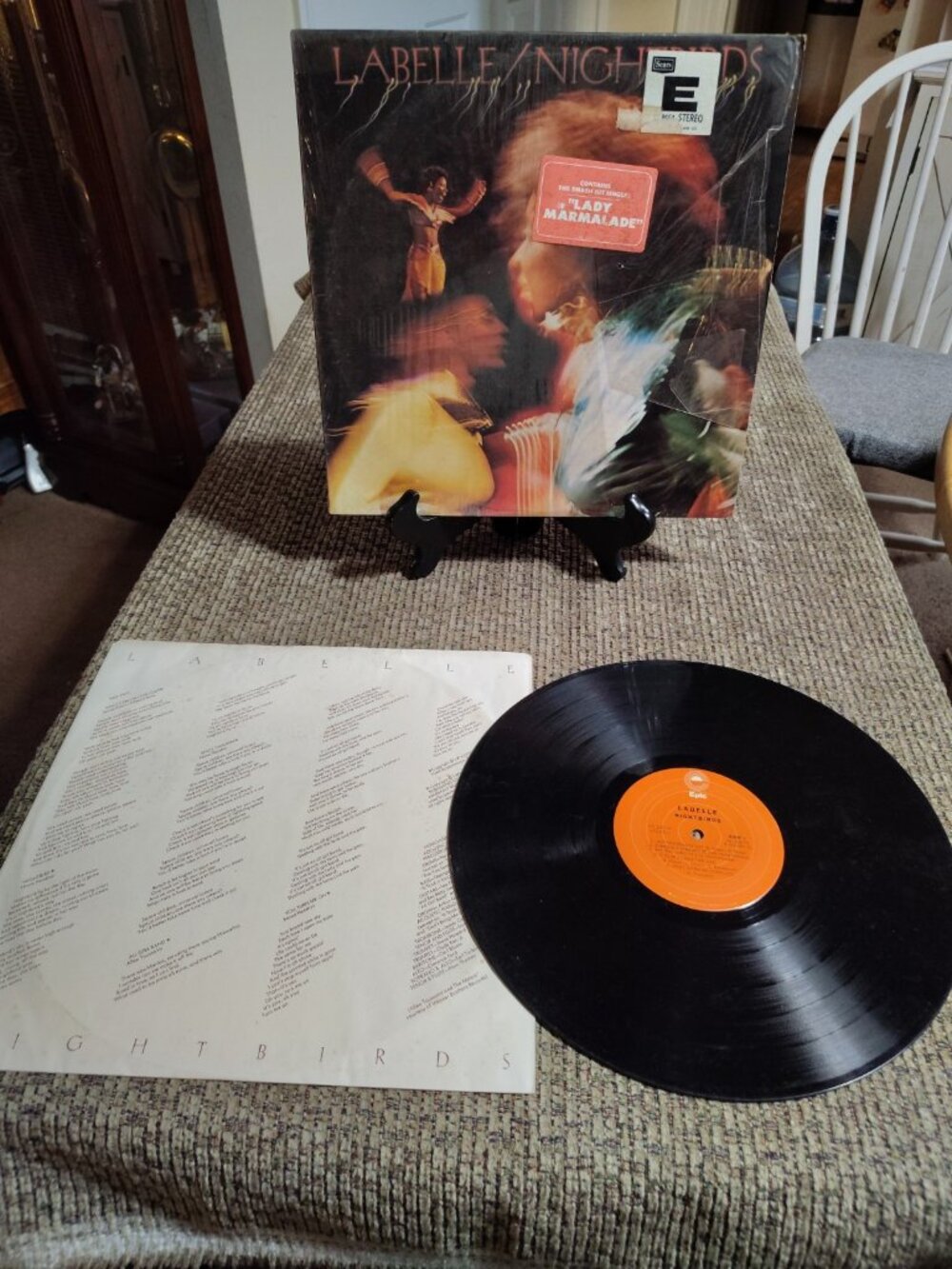 LABELLE LP Record NIGHTBIRDS 1974 Lady Marmalade Patti Labelle